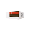 Dark chocolate batons 8 cm