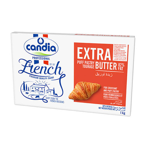 Croissant Butter Sheet Extra Tourage 82% 1KG